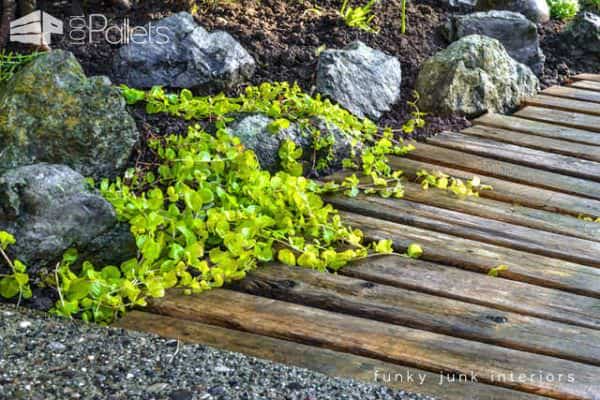 Garden Pallets Walkway Pallet Terraces & Pallet Patios Garden Pallets Walkway Pallet Terraces & Pallet Patios