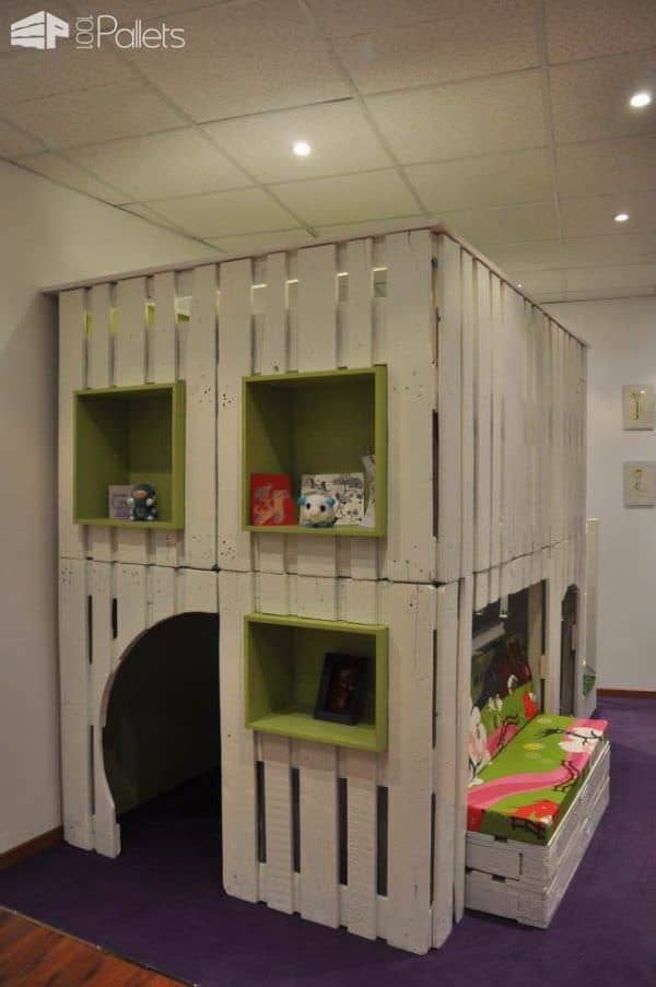 Pallet Kids House Project Fun Pallet Crafts for Kids Pallet Kids House Project Fun Pallet Crafts for Kids