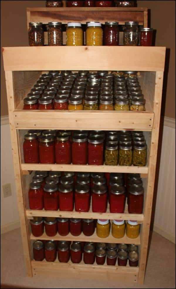 Canning Cabinet From Pallets Pallet Cabinets & Wardrobes Canning Cabinet From Pallets Pallet Cabinets & Wardrobes