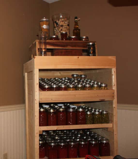 Canning Cabinet From Pallets Pallet Cabinets & Wardrobes Canning Cabinet From Pallets Pallet Cabinets & Wardrobes