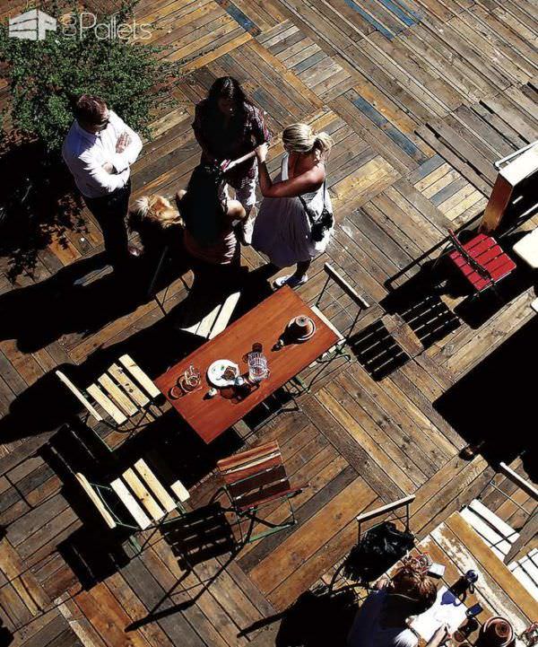 Pallets Flooring in Kex Hostel (Iceland) Pallet Floors & Decks Pallets Flooring in Kex Hostel (Iceland) Pallet Floors & Decks