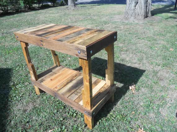 Reclaimed Pallet Wood Table Pallet Desks & Pallet Tables Reclaimed Pallet Wood Table Pallet Desks & Pallet Tables