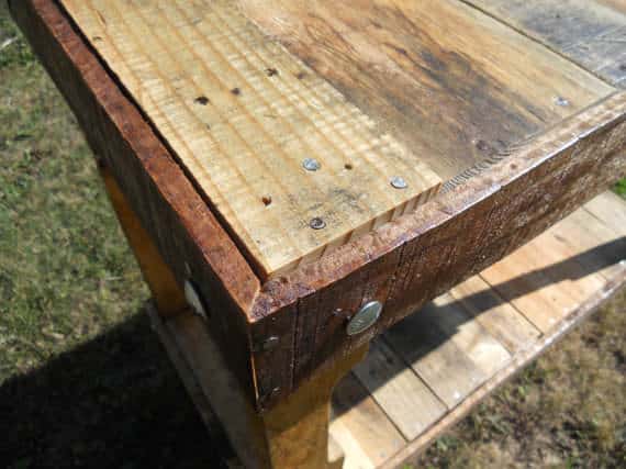 Reclaimed Pallet Wood Table Pallet Desks & Pallet Tables Reclaimed Pallet Wood Table Pallet Desks & Pallet Tables