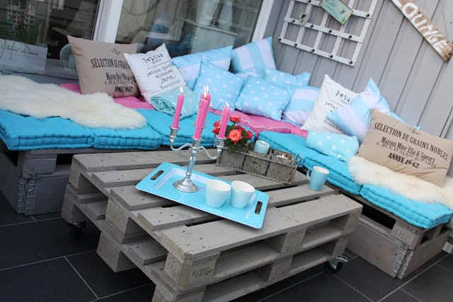 Terrace Lounge From Recycled Pallets Lounges & Garden Sets Pallet Terraces & Pallet Patios Terrace Lounge From Recycled Pallets Lounges & Garden Sets Pallet Terraces & Pallet Patios