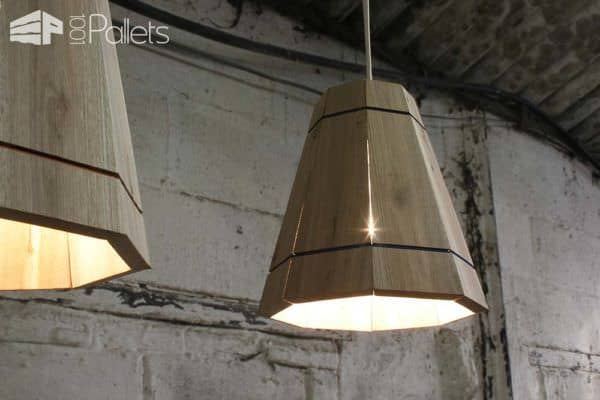 Pallet Pendant Shades Pallet Lamps & Lights Pallet Pendant Shades Pallet Lamps & Lights