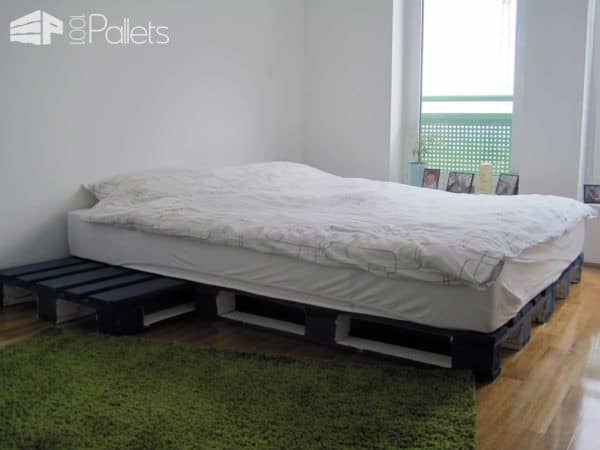 Simple Geeksters Pallet Bed Idea Pallet Beds, Pallet Headboards & Frames Simple Geeksters Pallet Bed Idea Pallet Beds, Pallet Headboards & Frames
