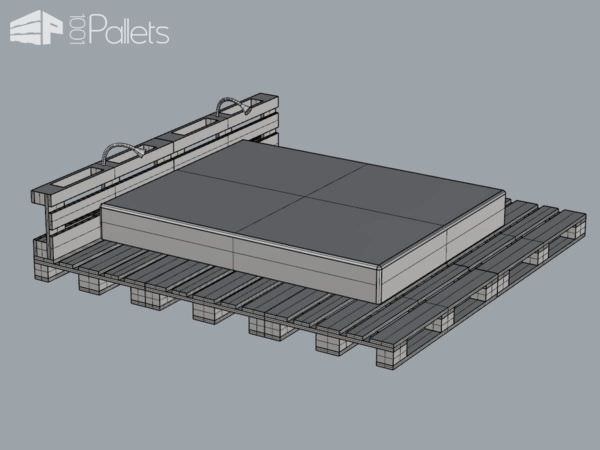 Simple Geeksters Pallet Bed Idea Pallet Beds, Pallet Headboards & Frames Simple Geeksters Pallet Bed Idea Pallet Beds, Pallet Headboards & Frames