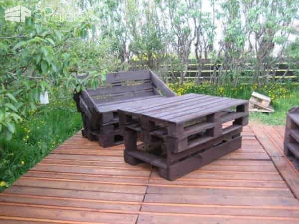 Terrace Made of 163 Recycled Pallets Pallet Terraces & Pallet Patios Terrace Made of 163 Recycled Pallets Pallet Terraces & Pallet Patios
