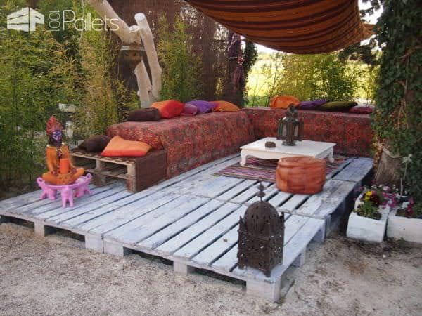Outdoor Pallet Deck Pallet Terraces & Pallet Patios Outdoor Pallet Deck Pallet Terraces & Pallet Patios