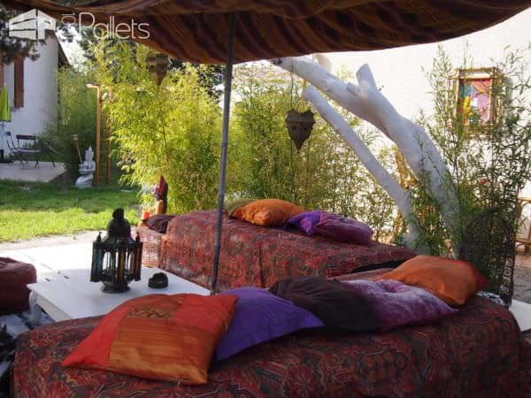 Outdoor Pallet Deck Pallet Terraces & Pallet Patios Outdoor Pallet Deck Pallet Terraces & Pallet Patios