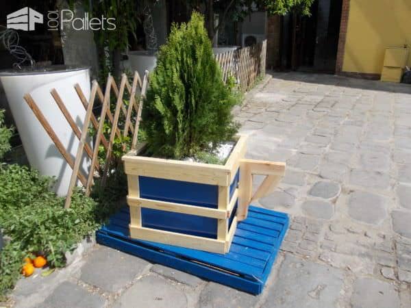 Pallet Coffee Cup Planter Pallet Planters & Compost Bins Pallet Store, Bar & Restaurant Decorations 