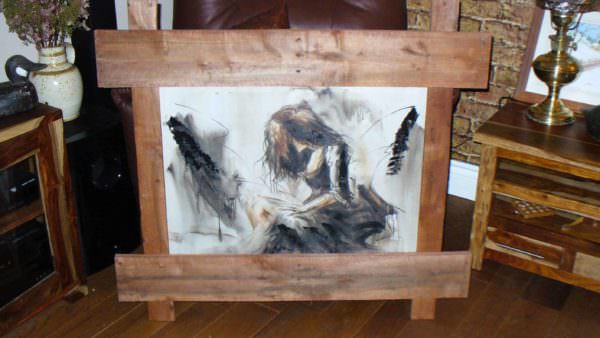 Pallet Frame Pallet Wall Decor & Pallet Painting 