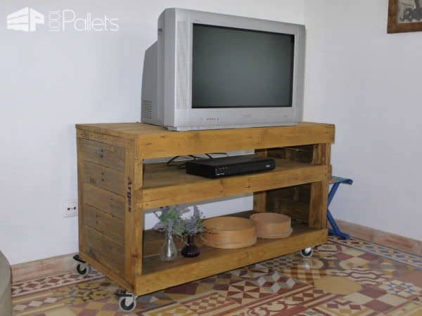 Pallet Tv Stand Pallet TV Stands & Racks 
