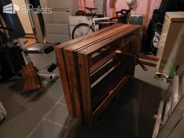 Pallets Console Pallet Cabinets & Wardrobes 