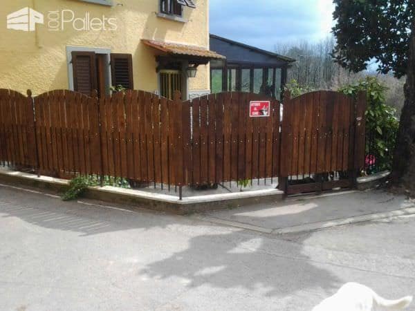 Pallets Fence Pallet Fences 