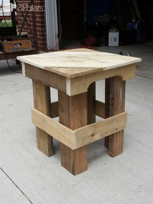 Pallet End Table Pallet Desks & Pallet Tables Pallet End Table Pallet Desks & Pallet Tables