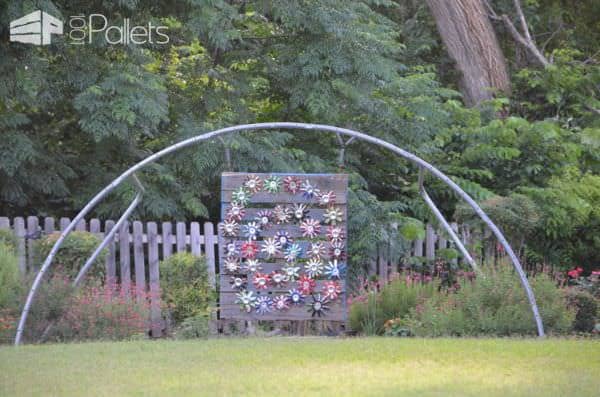Garden Art – Skid Can Jump Other Pallet Projects Pallets in the Garden Garden Art – Skid Can Jump Other Pallet Projects Pallets in the Garden