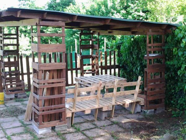 Gazebo – Pallet Shelter Pallet Sheds, Cabins, Huts & Playhouses 