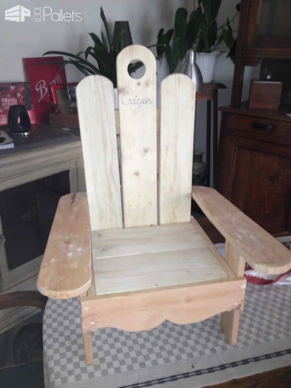 Pallet Kids Chair & Doll Cradle Fun Pallet Crafts for Kids Pallet Kids Chair & Doll Cradle Fun Pallet Crafts for Kids