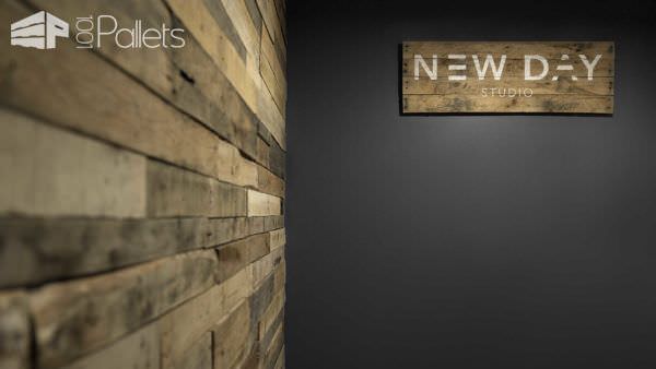 Photography + Film Studio Made Out Of Wooden Pallets Pallet Walls & Pallet Doors Photography + Film Studio Made Out Of Wooden Pallets Pallet Walls & Pallet Doors