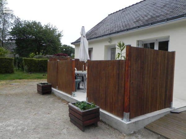 Terrace Pallet Fence Pallet Fences Terrace Pallet Fence Pallet Fences