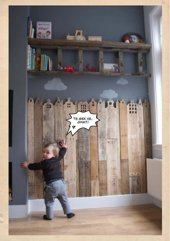 Tutorial: Pallet Creative Corner For Your Child (Houses of Holland) Fun Pallet Crafts for Kids Tutorial: Pallet Creative Corner For Your Child (Houses of Holland) Fun Pallet Crafts for Kids