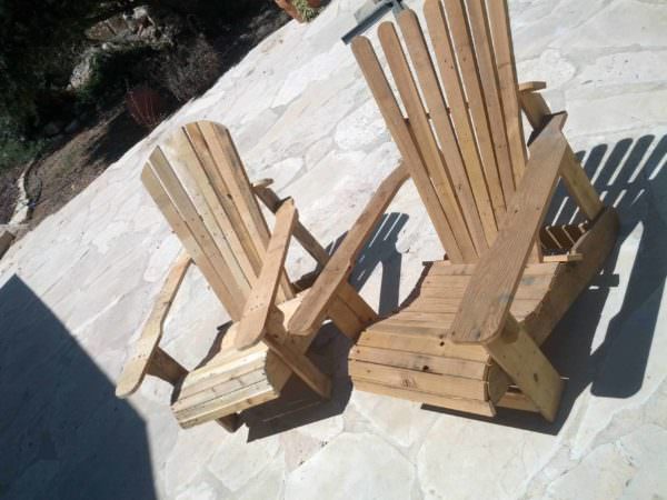 Adirondack Pallet Chairs Pallet Benches, Pallet Chairs & Stools Adirondack Pallet Chairs Pallet Benches, Pallet Chairs & Stools