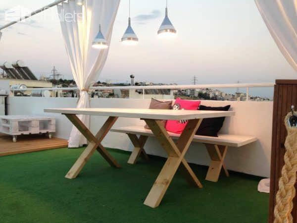 From Greece With Love Pallet Terraces & Pallet Patios 