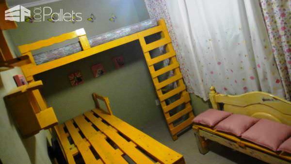 My Daughter’s Room Done With Pallets & Scrap Wood Fun Pallet Crafts for Kids 