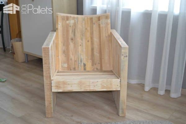 Pallet Club Armchair Pallet Benches, Pallet Chairs & Stools 