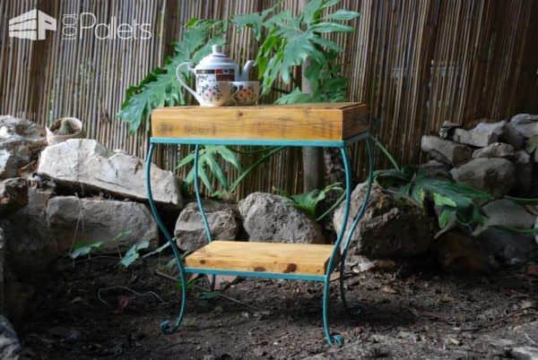 Pallet Side Table Pallet Desks & Pallet Tables Pallet Side Table Pallet Desks & Pallet Tables