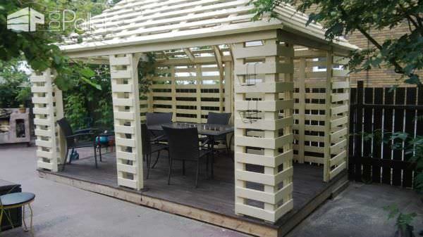 Pavilion Made From Recycled Pallets Pallet Sheds, Cabins, Huts & Playhouses Pavilion Made From Recycled Pallets Pallet Sheds, Cabins, Huts & Playhouses