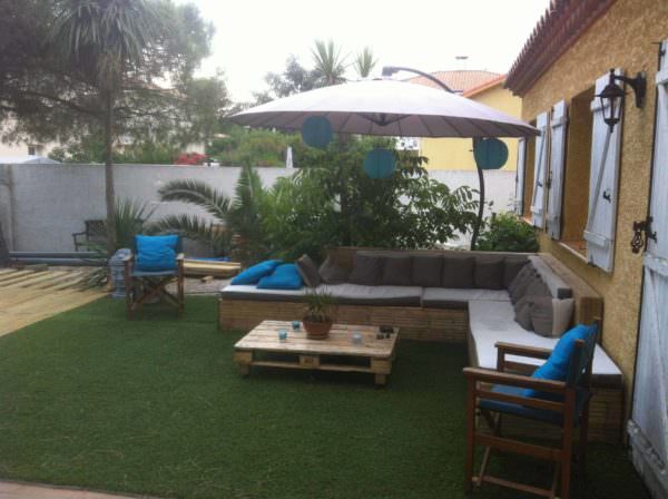 My Backyard Out of 13 Recycled Pallets Lounges & Garden Sets My Backyard Out of 13 Recycled Pallets Lounges & Garden Sets