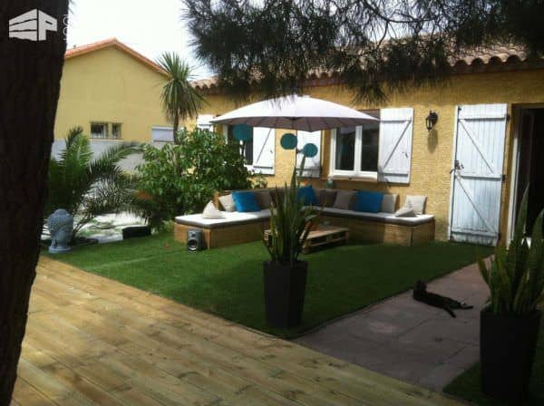 My Backyard Out of 13 Recycled Pallets Lounges & Garden Sets My Backyard Out of 13 Recycled Pallets Lounges & Garden Sets