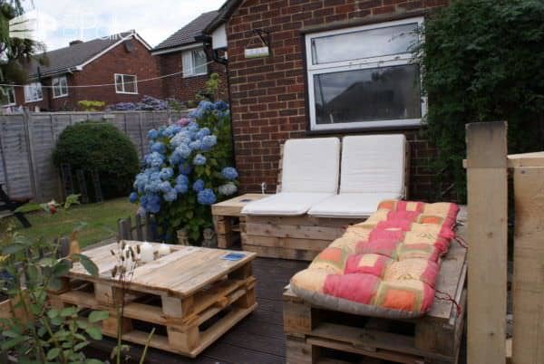 Outdoor Pallet Lounge Lounges & Garden Sets Pallet Terraces & Pallet Patios Outdoor Pallet Lounge Lounges & Garden Sets Pallet Terraces & Pallet Patios