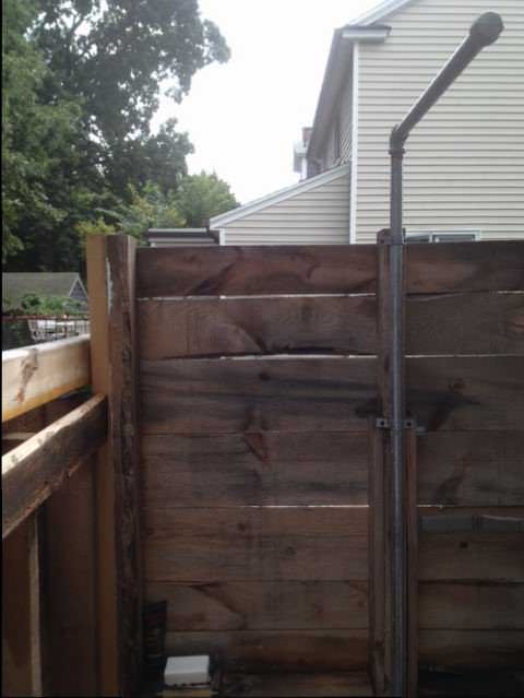 Pallet Outdoor Shower Pallets in the Garden Pallet Outdoor Shower Pallets in the Garden