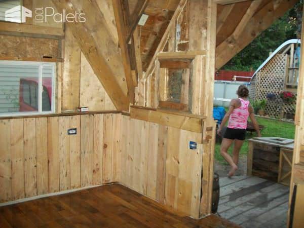 Skid Shack From Reclaimed Wood (Skid & Crates) Pallet Sheds, Cabins, Huts & Playhouses Skid Shack From Reclaimed Wood (Skid & Crates) Pallet Sheds, Cabins, Huts & Playhouses