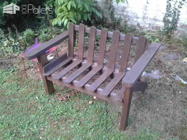 Banc En Palette / Pallet Bench Pallet Benches, Pallet Chairs & Stools Banc En Palette / Pallet Bench Pallet Benches, Pallet Chairs & Stools
