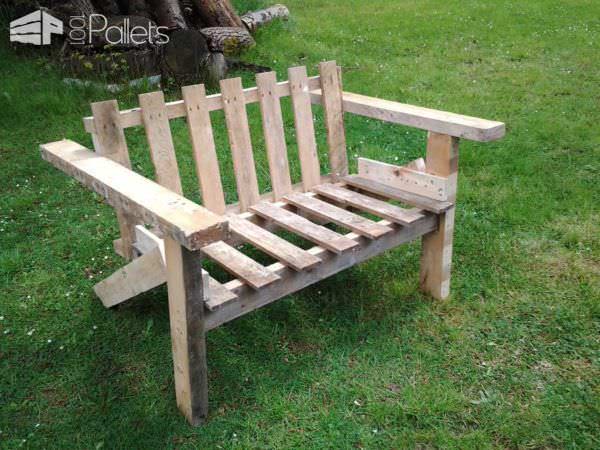 Banc En Palette / Pallet Bench Pallet Benches, Pallet Chairs & Stools Banc En Palette / Pallet Bench Pallet Benches, Pallet Chairs & Stools