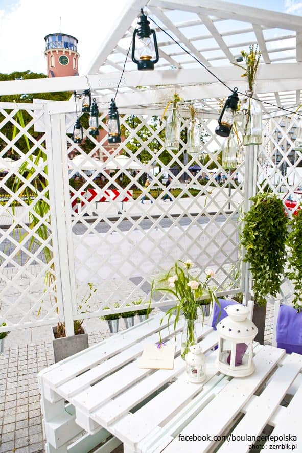 Cafe Garden Made Of Recycled Pallets, Spools & Crates Lounges & Garden Sets Cafe Garden Made Of Recycled Pallets, Spools & Crates Lounges & Garden Sets