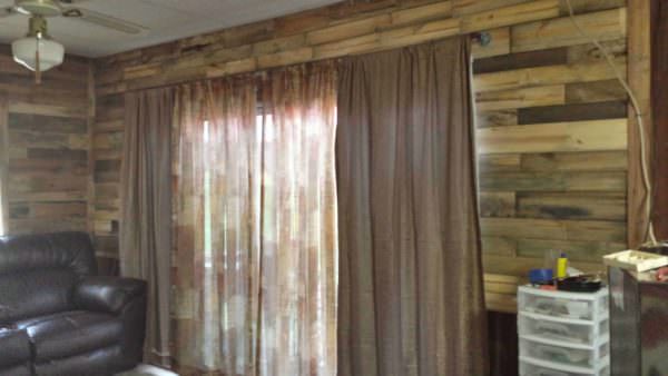 Man Cave Remodel Pallet Walls & Pallet Doors Man Cave Remodel Pallet Walls & Pallet Doors