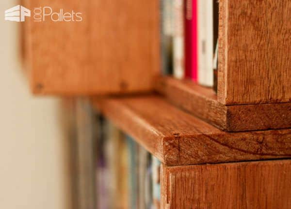 The Rogue Bookcase Out Of Pallet Wood Pallet Bookcases & Bookshelves The Rogue Bookcase Out Of Pallet Wood Pallet Bookcases & Bookshelves
