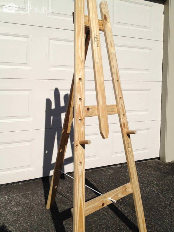 Art Easel – Made From Repurposed Pallet Timber Pallet Home Accessories Art Easel – Made From Repurposed Pallet Timber Pallet Home Accessories