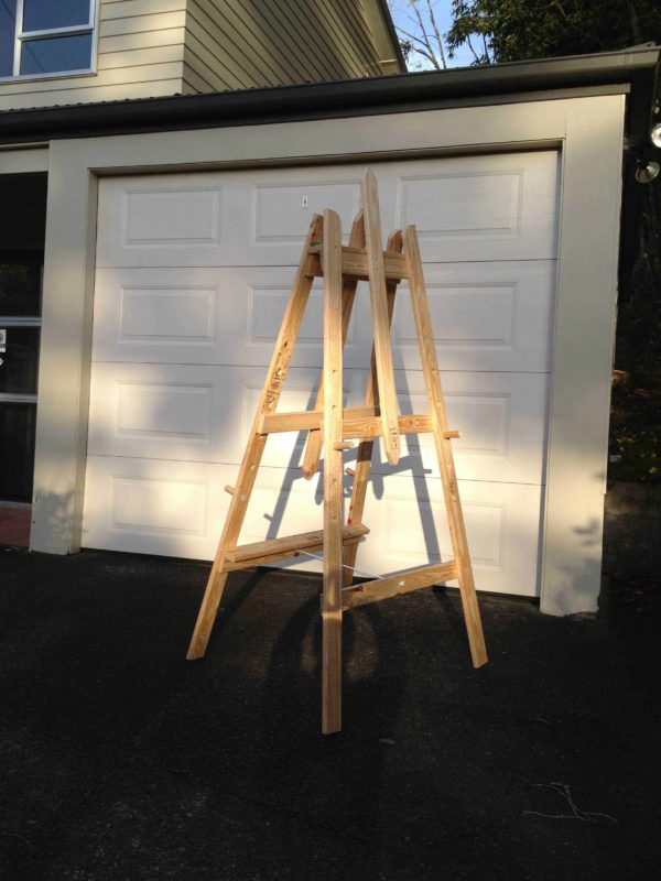 Art Easel – Made From Repurposed Pallet Timber Pallet Home Accessories Art Easel – Made From Repurposed Pallet Timber Pallet Home Accessories