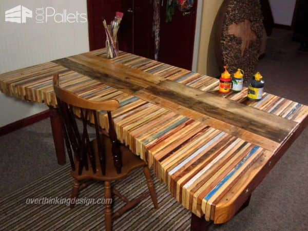 Creative Pallets Table Pallet Desks & Pallet Tables Creative Pallets Table Pallet Desks & Pallet Tables
