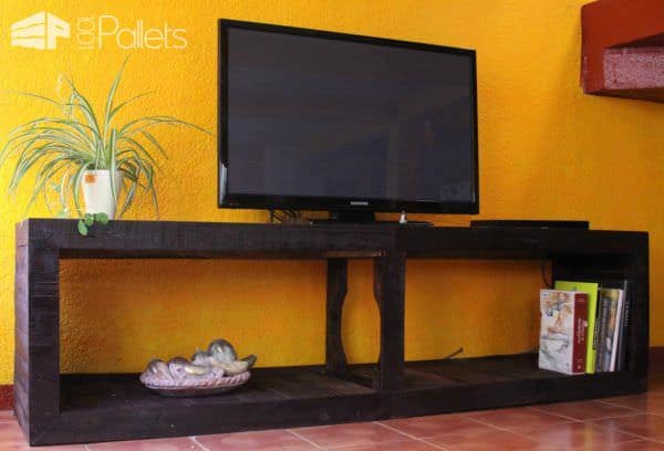 Dándole Una Segunda Oportunidad Al Àrbol Caído / Pallets Tv Stand Pallet TV Stands & Racks Dándole Una Segunda Oportunidad Al Àrbol Caído / Pallets Tv Stand Pallet TV Stands & Racks