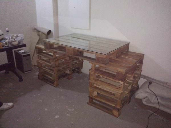Pallet Work Table Pallet Desks & Pallet Tables Pallet Work Table Pallet Desks & Pallet Tables