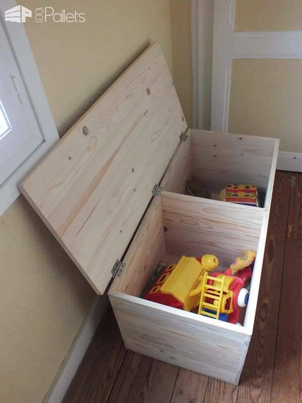 Caisses De Rangement / Pallet Storage Boxes Pallet Boxes & Chests Caisses De Rangement / Pallet Storage Boxes Pallet Boxes & Chests
