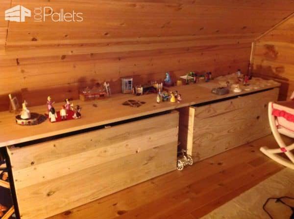 Caisses De Rangement / Pallet Storage Boxes Pallet Boxes & Chests Caisses De Rangement / Pallet Storage Boxes Pallet Boxes & Chests