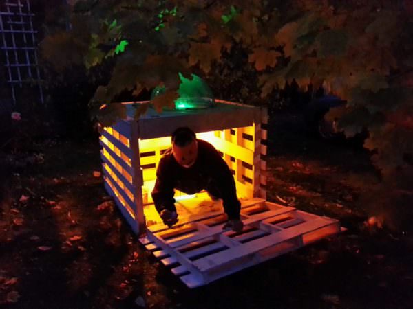 Halloween Pallet Pumpkin Fun Pallet Crafts for Kids Halloween Pallet Pumpkin Fun Pallet Crafts for Kids